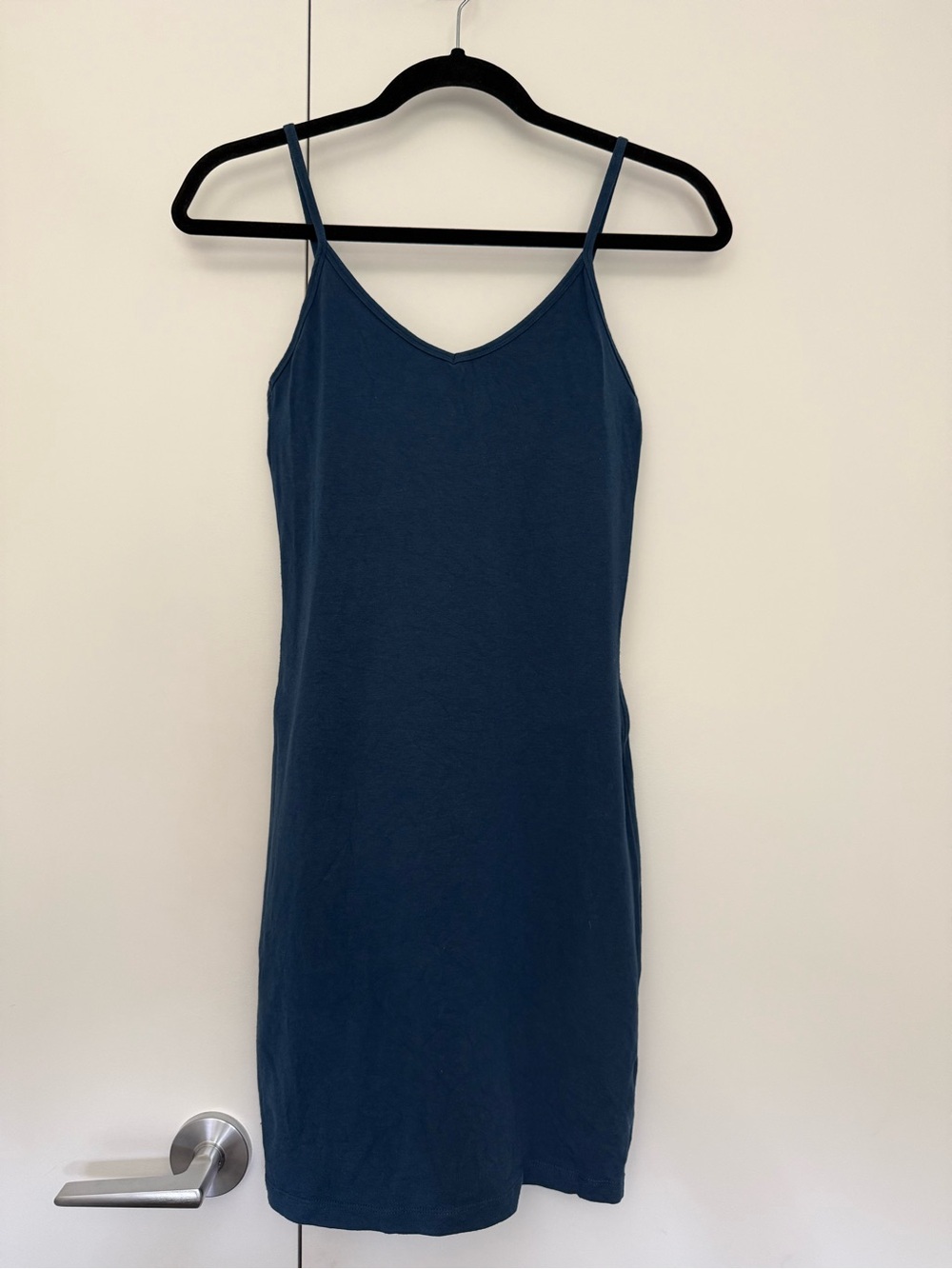 TNA Navy Blue Mini Slip Dress